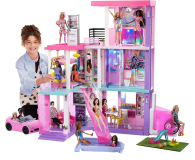 Barbie DreamHouse® Deluxe Domek 60 rocznica + 2 lalki - 1051669 - zdjęcie 2
